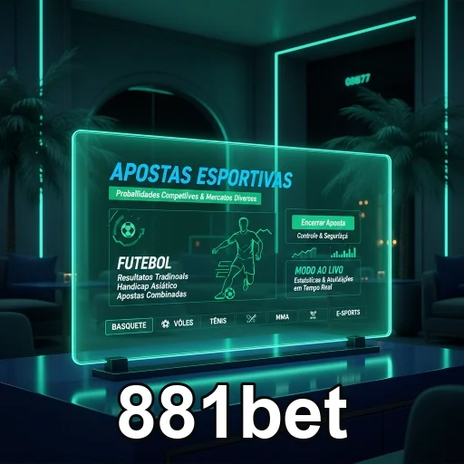 Ilustração de Acesso Rápido no Aplicativo 881bet