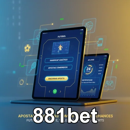 Ilustração de Garanta acesso VIP com 881bet e jogue com confiança